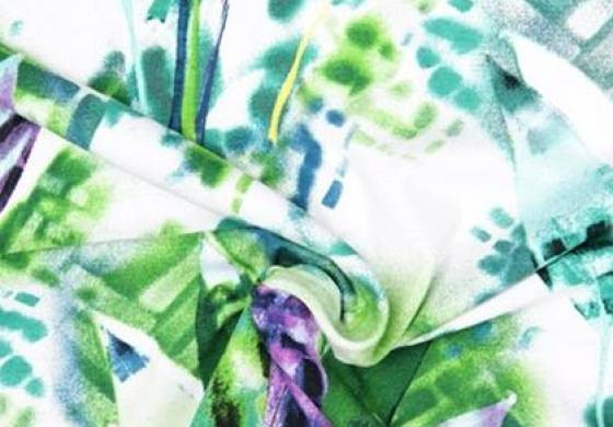 Bloemprint tricot