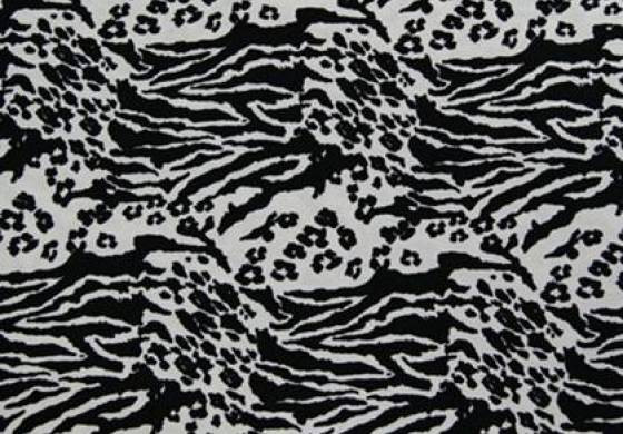 Viscose fantasie print