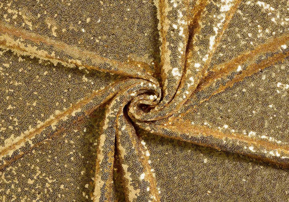 Gouden Pailletten Stof