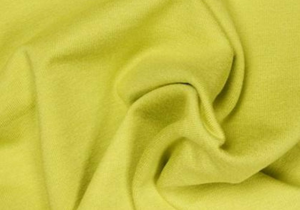 Uni tricot viscose lime