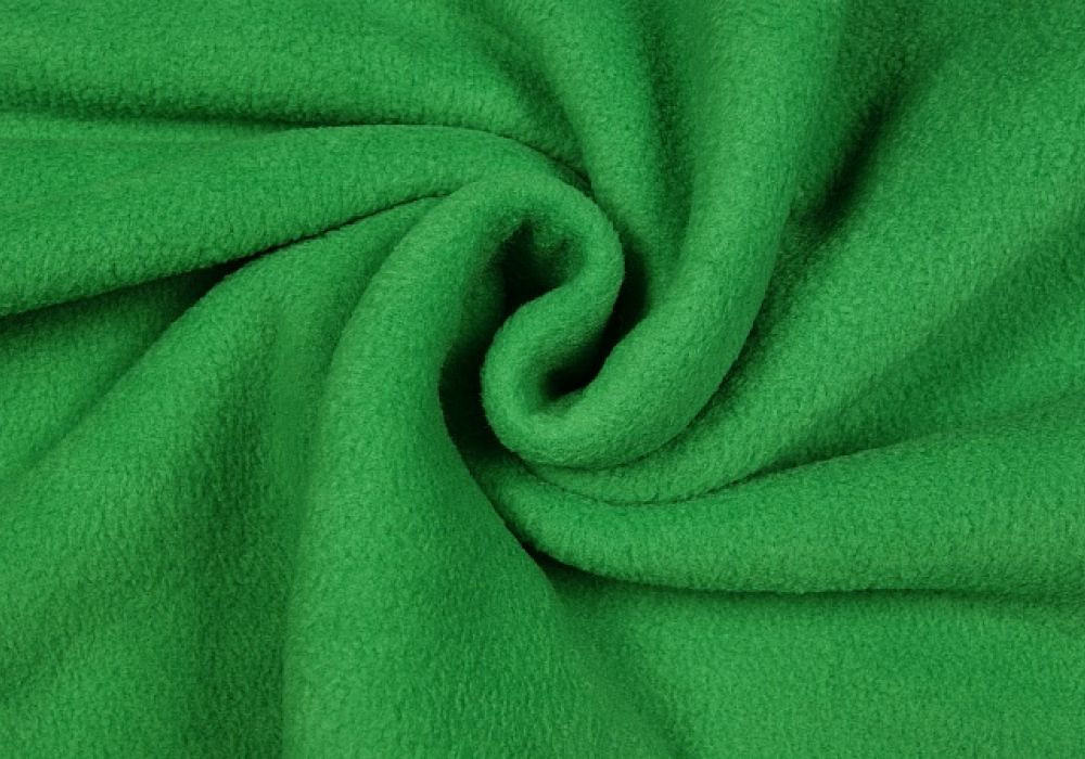Fleece Stof Groen