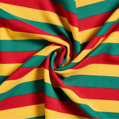 Texturé/ Terlenka Rood Geel Groen