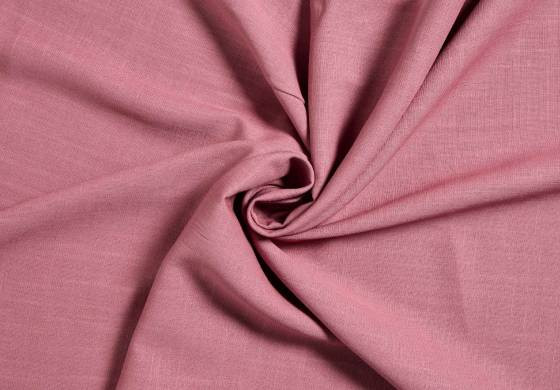 linnen viscose stof oud roze