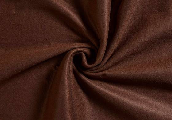 Vilt Stof Chocolade Bruin 1,5 mm 180 cm breed