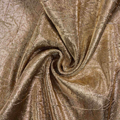 Lurex Metallic Crush Goud