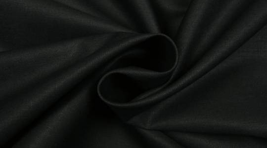 Lakenkatoen zwart 240cm breed