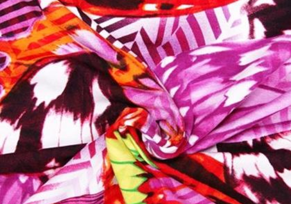 Bloemprint tricot