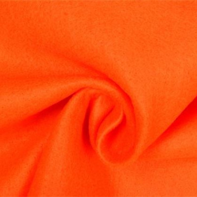 Vilt fluor oranje 1,5mm dik
