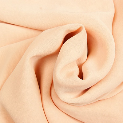 Chiffon / Voile zalm-roze