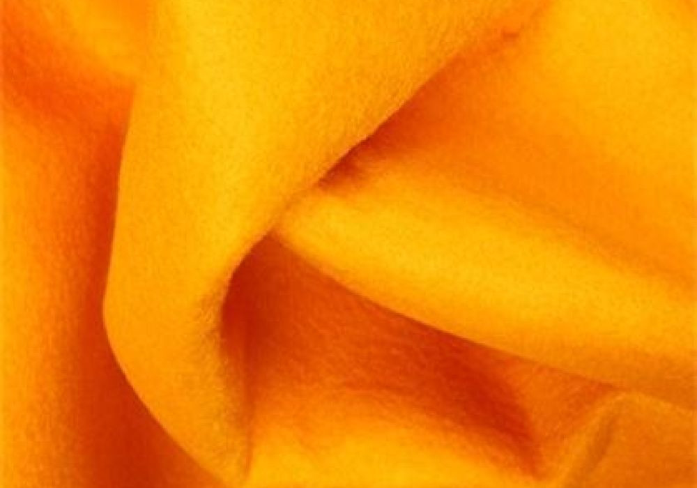 Vilt geel 3mm dik