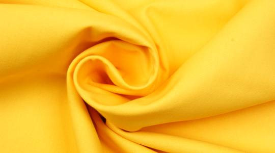 Lakenkatoen geel 240cm breed