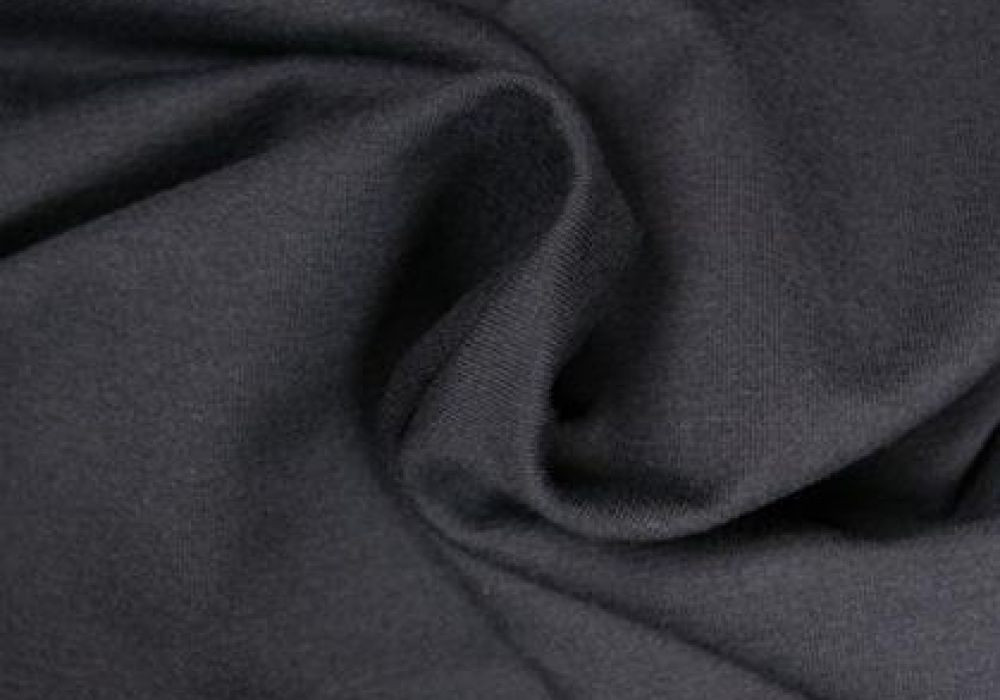 Uni tricot viscose grijs