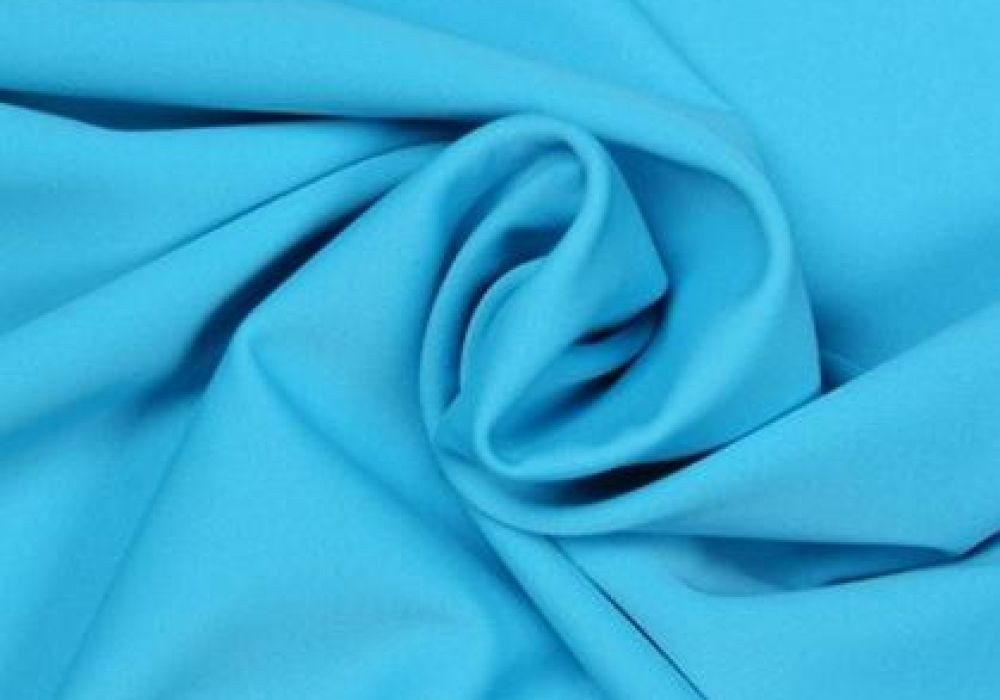 Lycra Stof Spandex Aqua Blauw