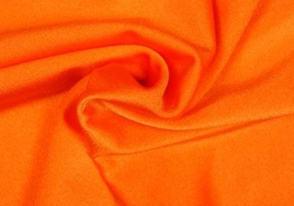 Lycra Stof oranje spandex