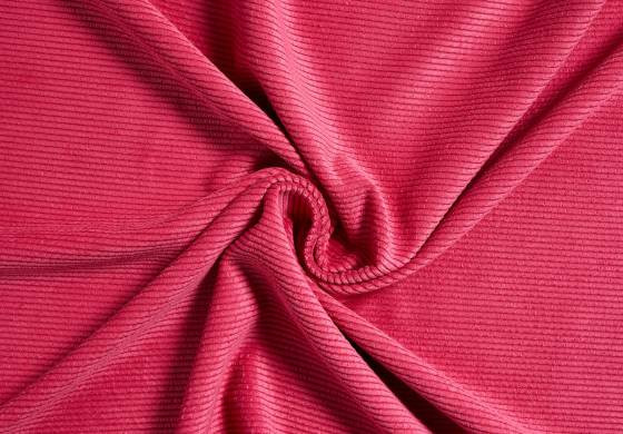 Corduroy Stof Rood