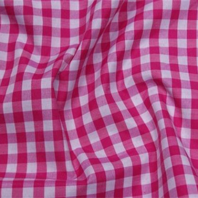 Boerenbont Ruitjes Fuchsia Roze 10mm