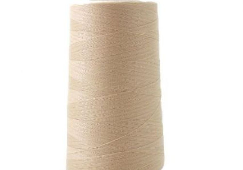Lockgaren beige