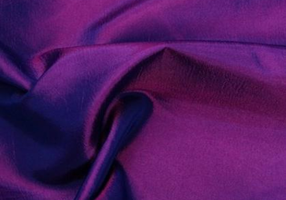 Taft zijde paars/fuchsia