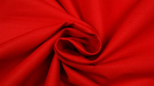 Lakenkatoen rood 240cm breed