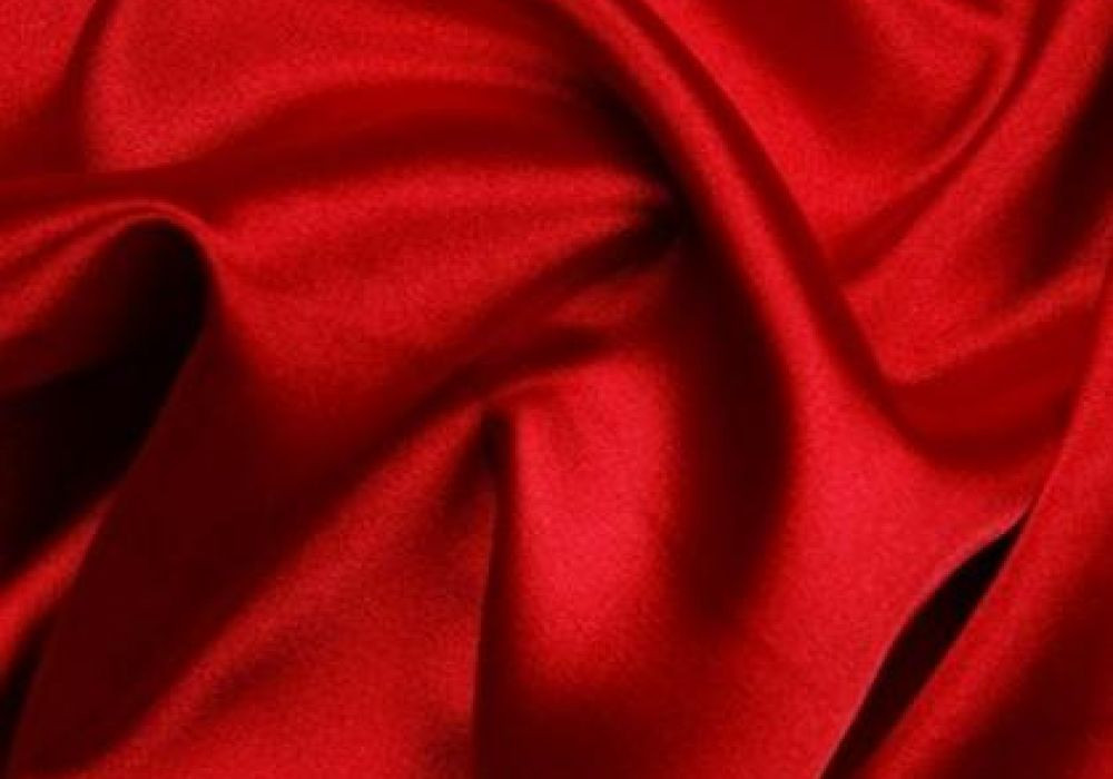 Satijn stretch rood