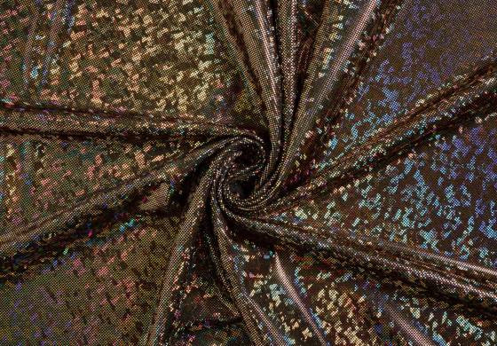 Glitter Stof Luxe Zwart Goud