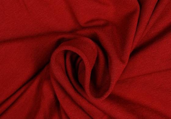 Uni tricot viscose wijnrood