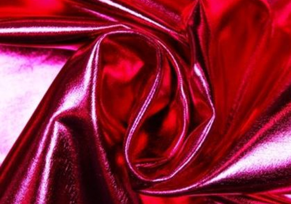 Lamé stretch cerise