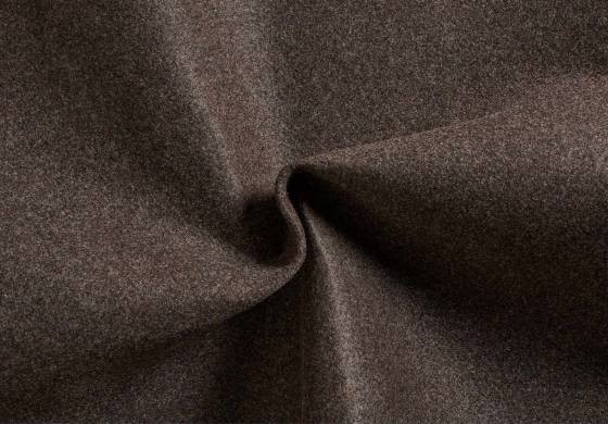 Vilt Stof Bruin Melange 3 mm dik