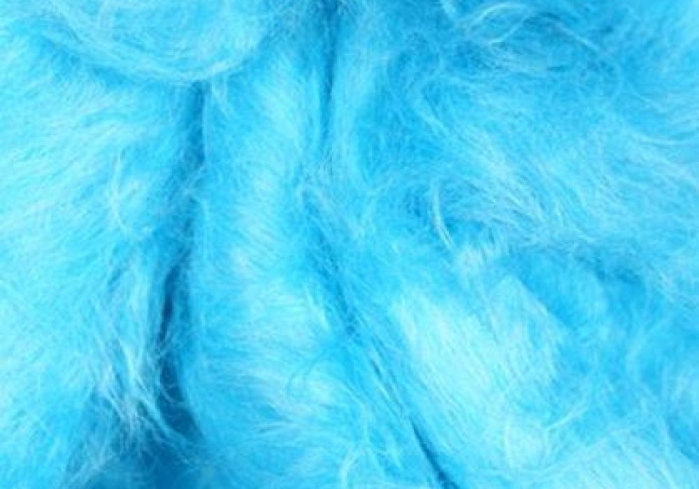 Pluche / Teddy aqua langhaar