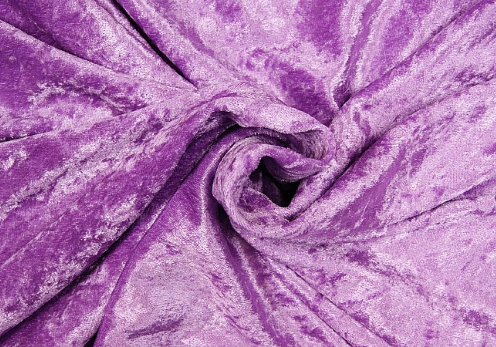 Velours de Panne lila/roze