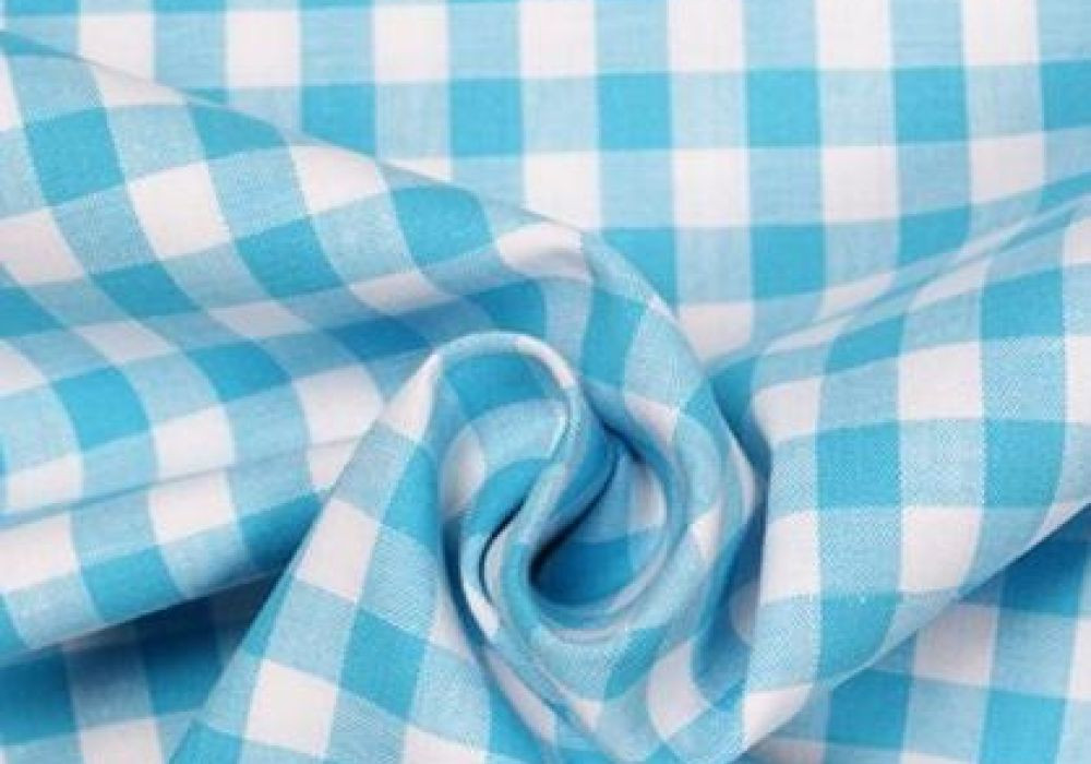 Boerenbont aqua ruit 10mm