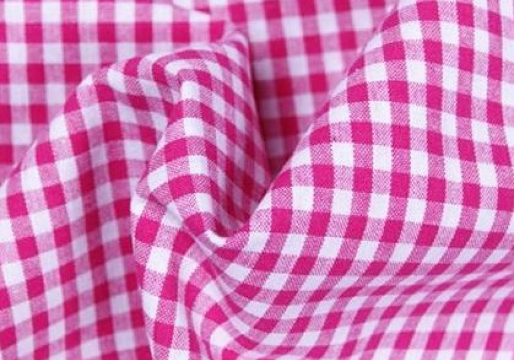 Boerenbont fuchsia ruit 5mm