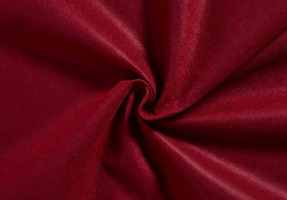 Rood vilt op rol - 1,5 mm en 90 cm breed