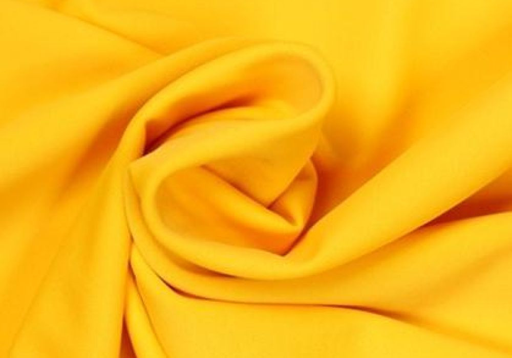 Lycra Stof Geel Spandex