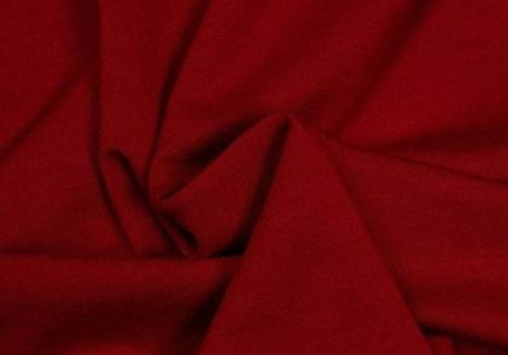 Uni tricot viscose wijnrood