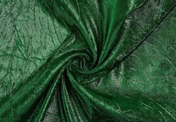 Stof Metallic Lurex Stof Groen