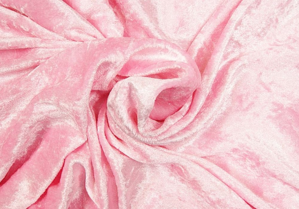 Velours de Panne roze